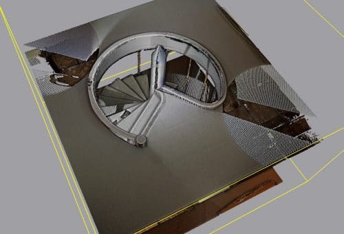 modélisation escalier