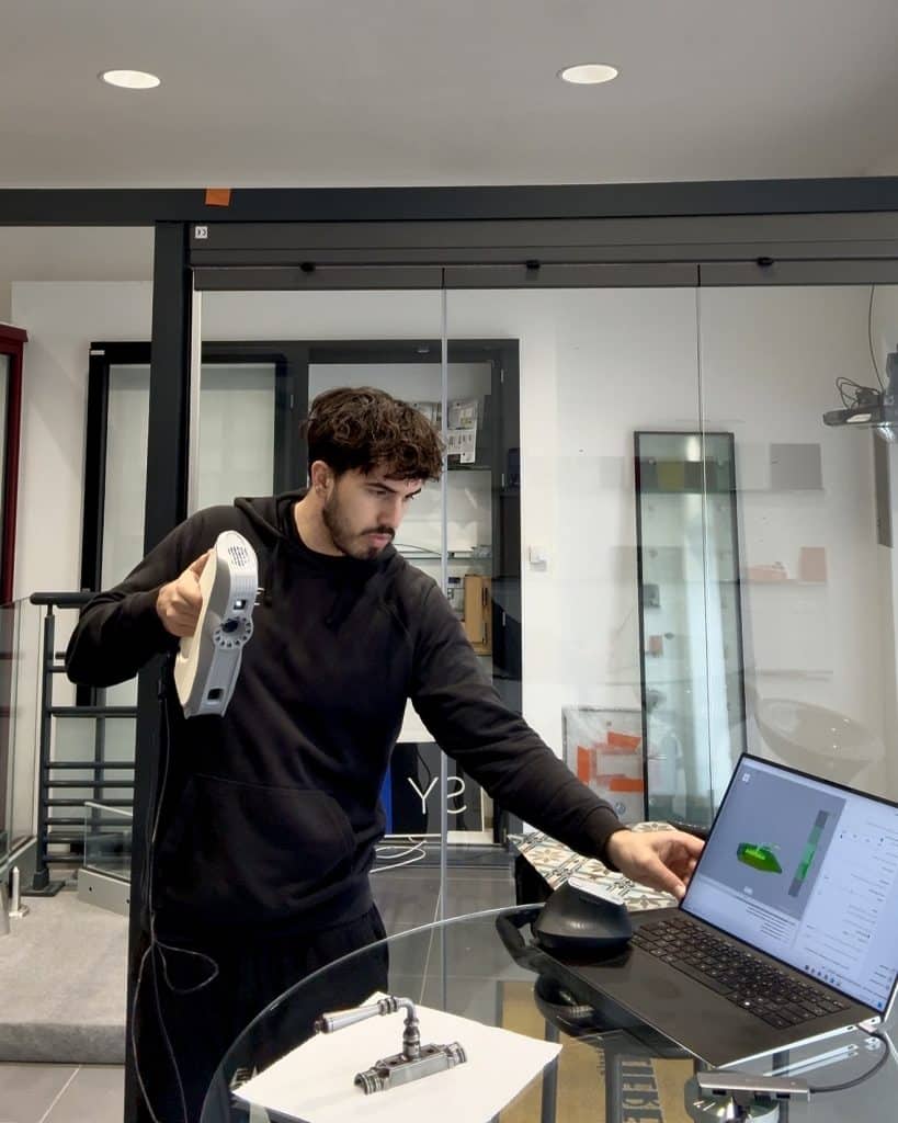 Numérisation d'objet par Scan 3D