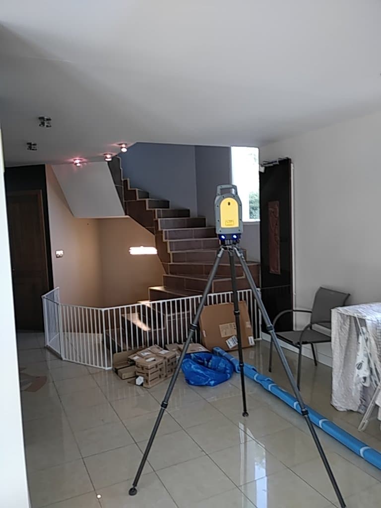 Scan escalier pour rénovation