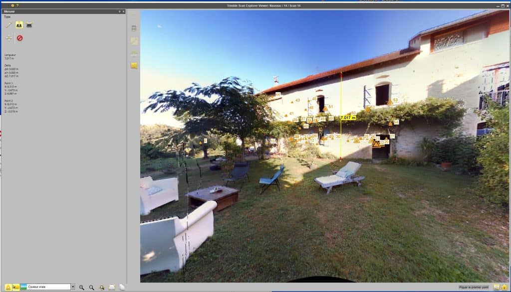 Visite virtuelle après rénovation Scan 3D